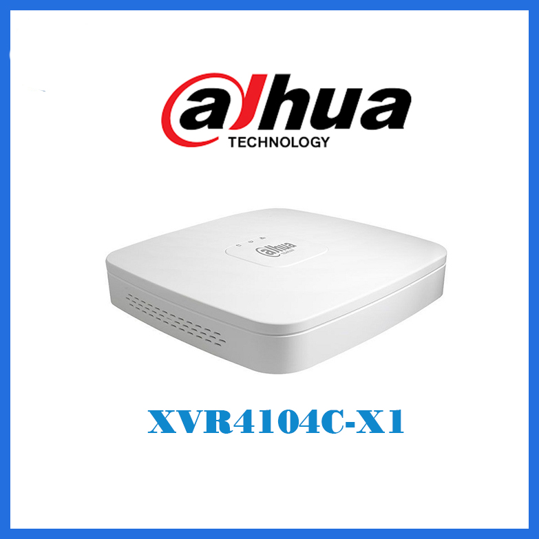 Đầu ghi hình HDCVI/TVI/AHD và IP 4 kênh DAHUA XVR4104C-X1